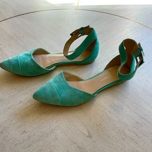 Women’s Franco Sarto Turquoise Flats